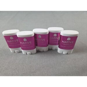 Native Deodorant Holiday Gumdrop 0.35 oz each Pack of 5 NEW Aluminum Free